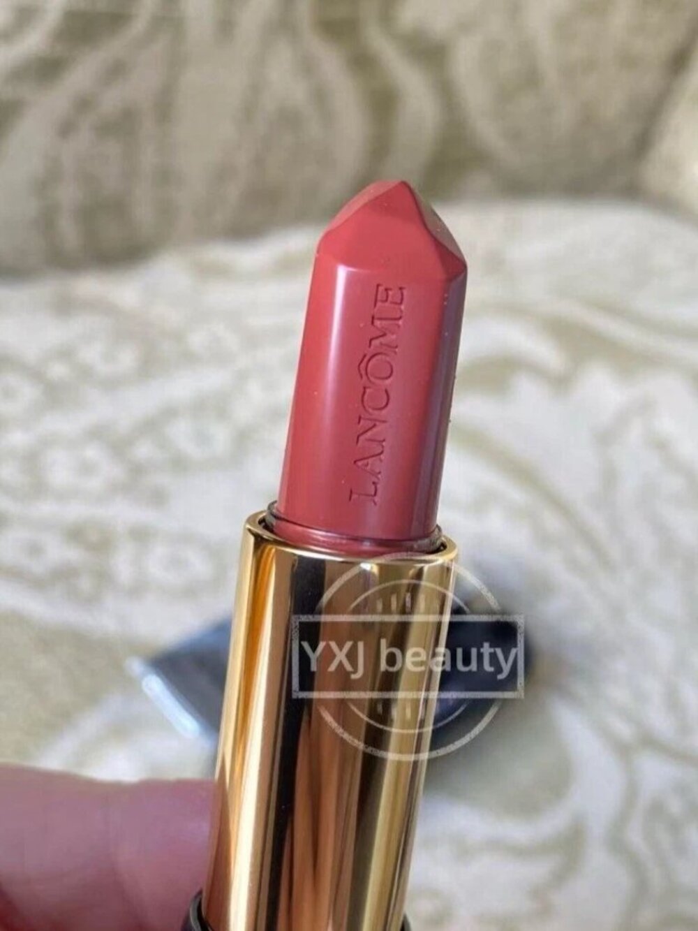 NIB Lancome L'ABSOLU ROUGE Ruby Cream Lipstick~274 Cceur De Rubis~Full Size